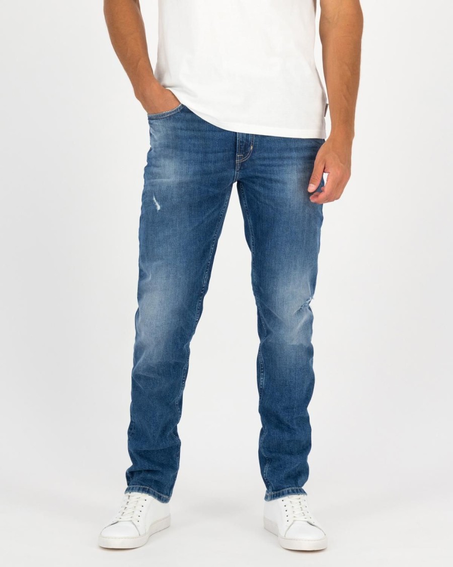 Old Khaki Denim | Men'S Mayson Slim Denim Mid Blue