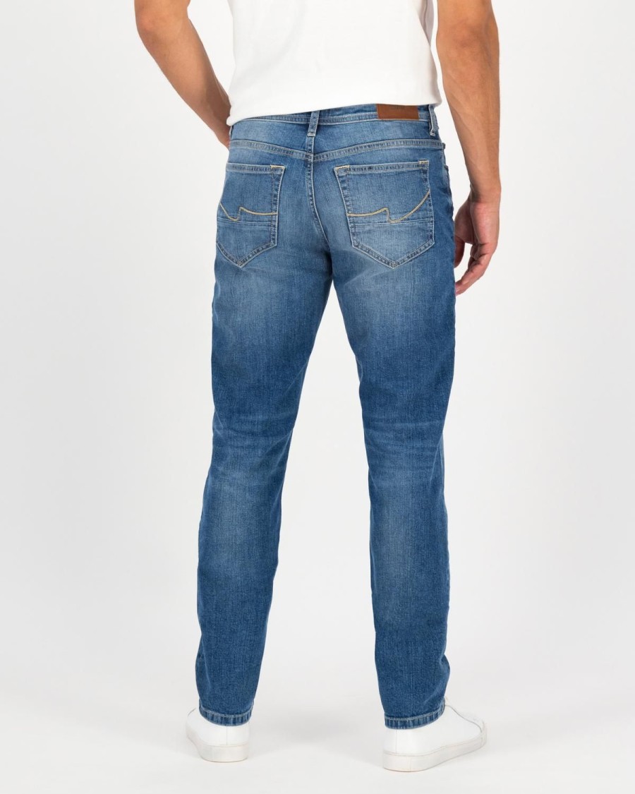 Old Khaki Denim | Men'S Mayson Slim Denim Mid Blue