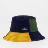 Old Khaki Headwear | Men'S Bali Colour-Block Panelled Bucket Hat Green
