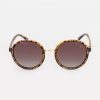 Old Khaki Sunglasses | Women'S Round Oversized Sunglasses Brown
