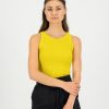 Old Khaki T-Shirts & Camis | Women'S Blaire Ribbed Cami Chartreuse