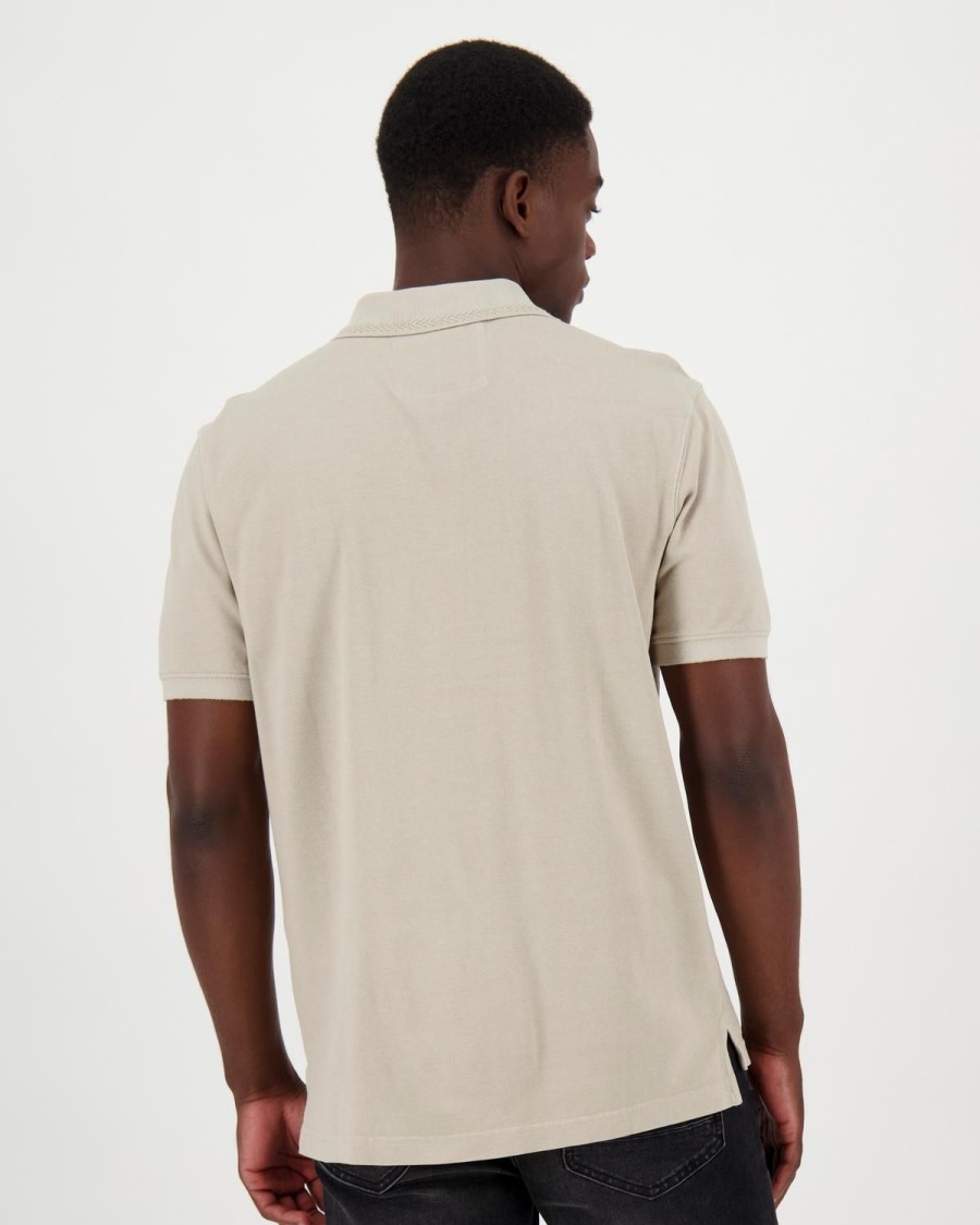 Old Khaki Golfers | Men'S Mark Relaxed Fit Golfer Stone