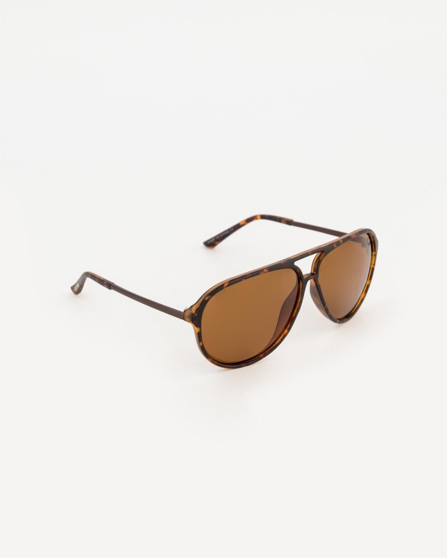 Old Khaki Sunglasses | Men'S Classic Aviator Sunglasses Brown