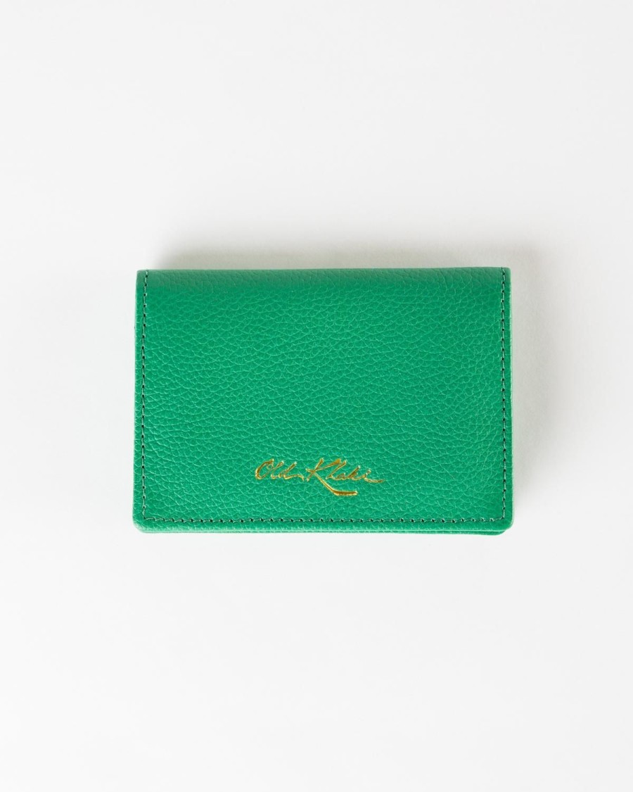 Old Khaki Bags & Purses | Women'S Madelynne Leather Card Holder Green