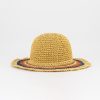 Old Khaki Beanies, Hats & Caps | Women'S Azari Straw Bucket Hat Oatmeal