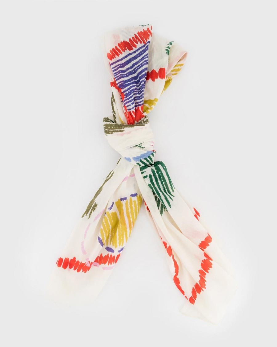 Old Khaki Scarves & Kimonos | Women'S Rosalinda Scarf Milk