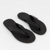 Old Khaki Sandals | Men'S Cyrus Leather Sandal Black