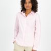 Old Khaki Shirts & Blouses | Women'S Juno Slim Shirt Pink