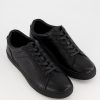 Old Khaki Sneakers | Men'S Shaka Leather Sneaker Black