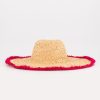 Old Khaki Beanies, Hats & Caps | Women'S Zonja Raffia Hat Stone