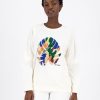 Old Khaki Knitwear & Sweats | Women'S Rolisa Applique Sweat Milk
