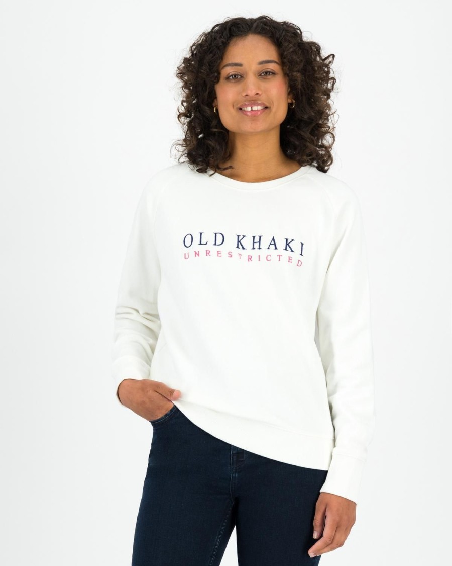 Old Khaki Knitwear & Sweats | Women'S Loyisa Legacy Sweat Milk