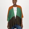 Old Khaki Scarves & Kimonos | Kaylee Bold Stripe Kimono Assorted