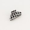 Old Khaki Hair Accessories | Women'S Molly Gingham Bulldog Hair Clip Milk