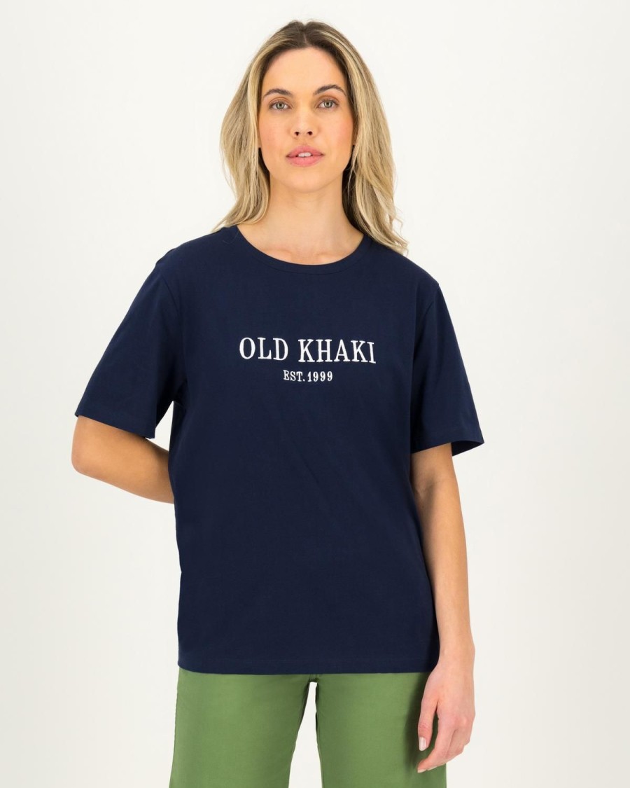Old Khaki T-Shirts & Camis | Women'S Sadie Heritage Regular Fit T-Shirt Navy