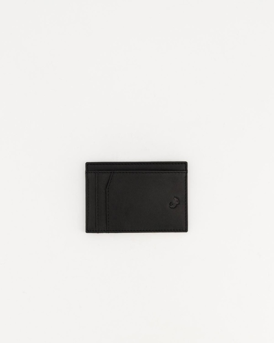 Old Khaki Bags & Wallets | Men'S Richard Leather Cardholder Black