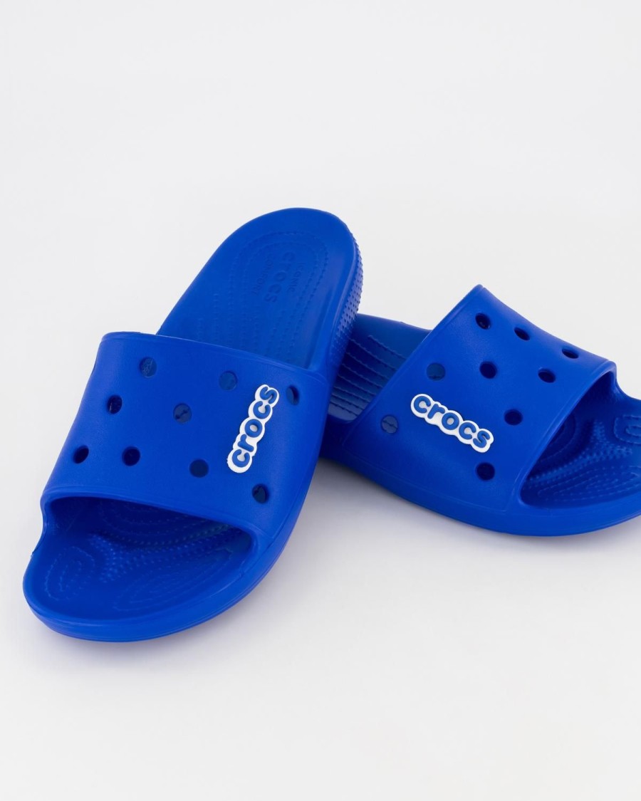 Old Khaki Sandals | Men'S Crocs Classic Slide Blue