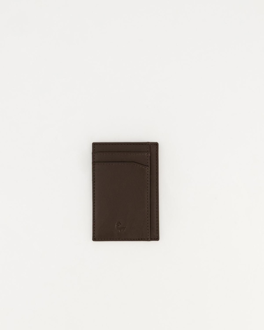 Old Khaki Bags & Wallets | Men'S Richard Leather Cardholder Brown
