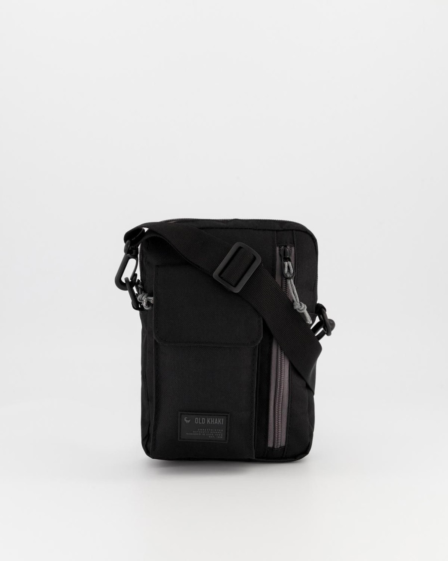 Old Khaki Bags & Wallets | Men'S Karter Crossbody Bag Black