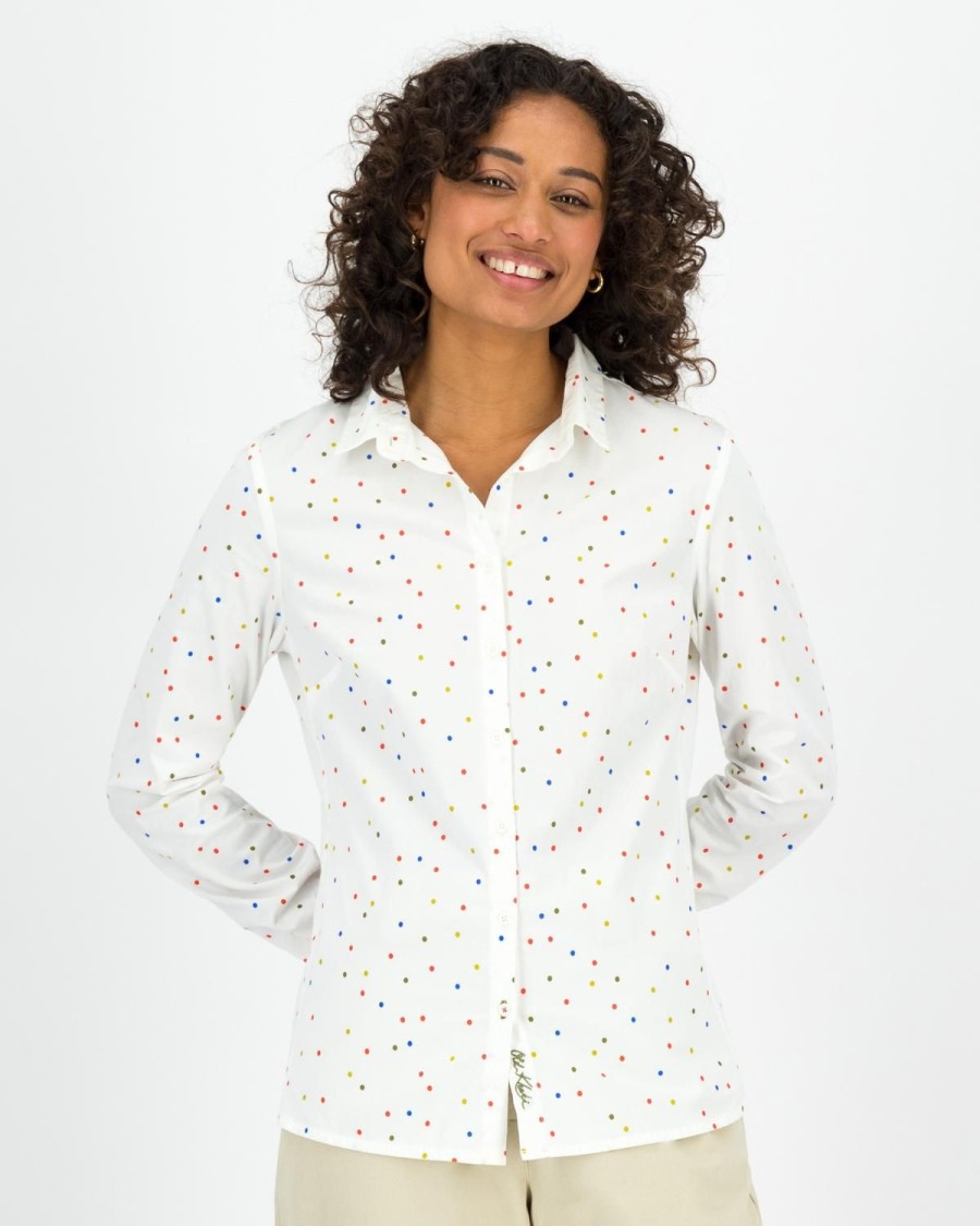 Old Khaki Shirts & Blouses | Women'S Jenny Printed Shirt Assorted