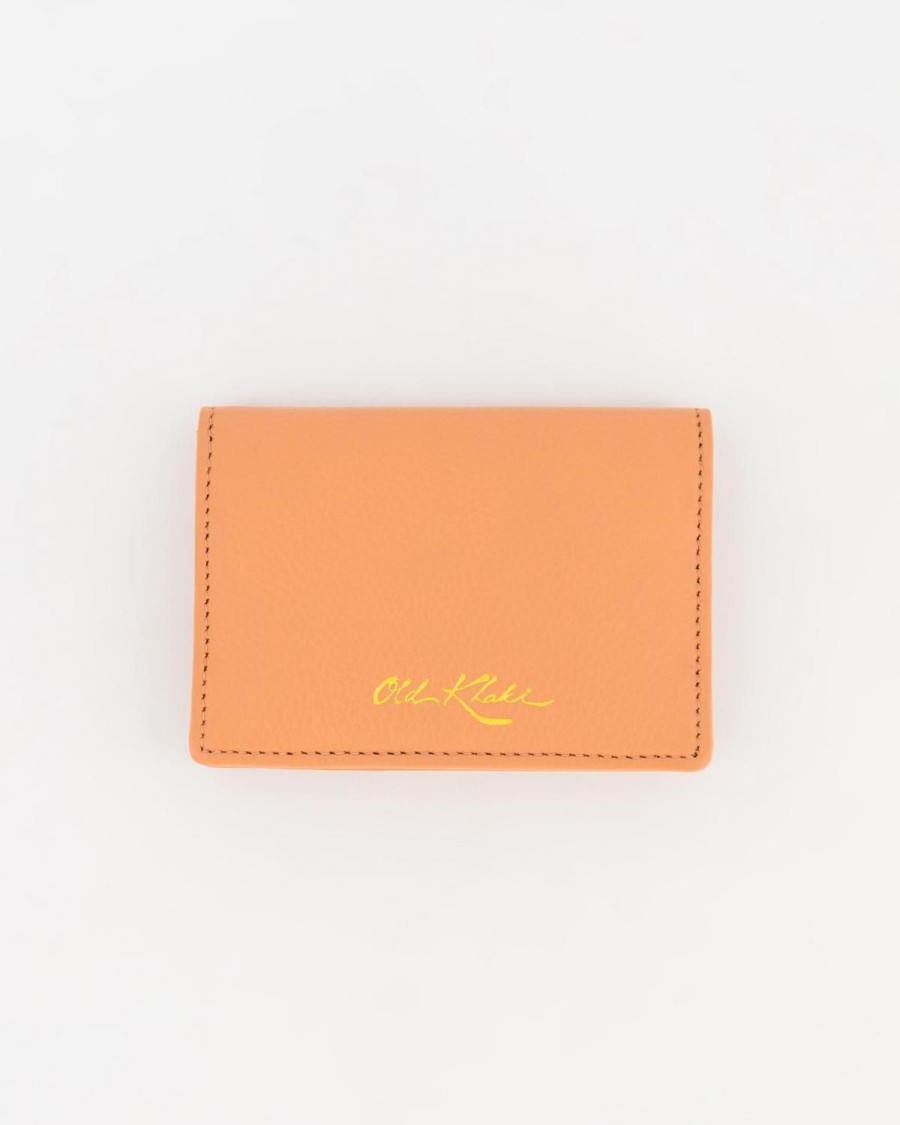 Old Khaki Bags & Purses | Women'S Madelynne Leather Card Holder Light Pink