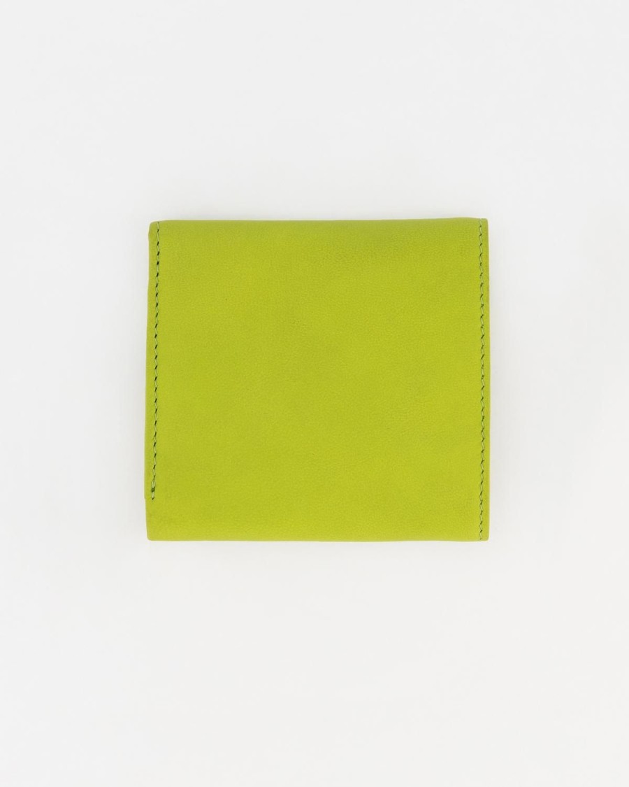 Old Khaki Bags & Purses | Women'S Kelli Leather Envelope Wallet Yellow