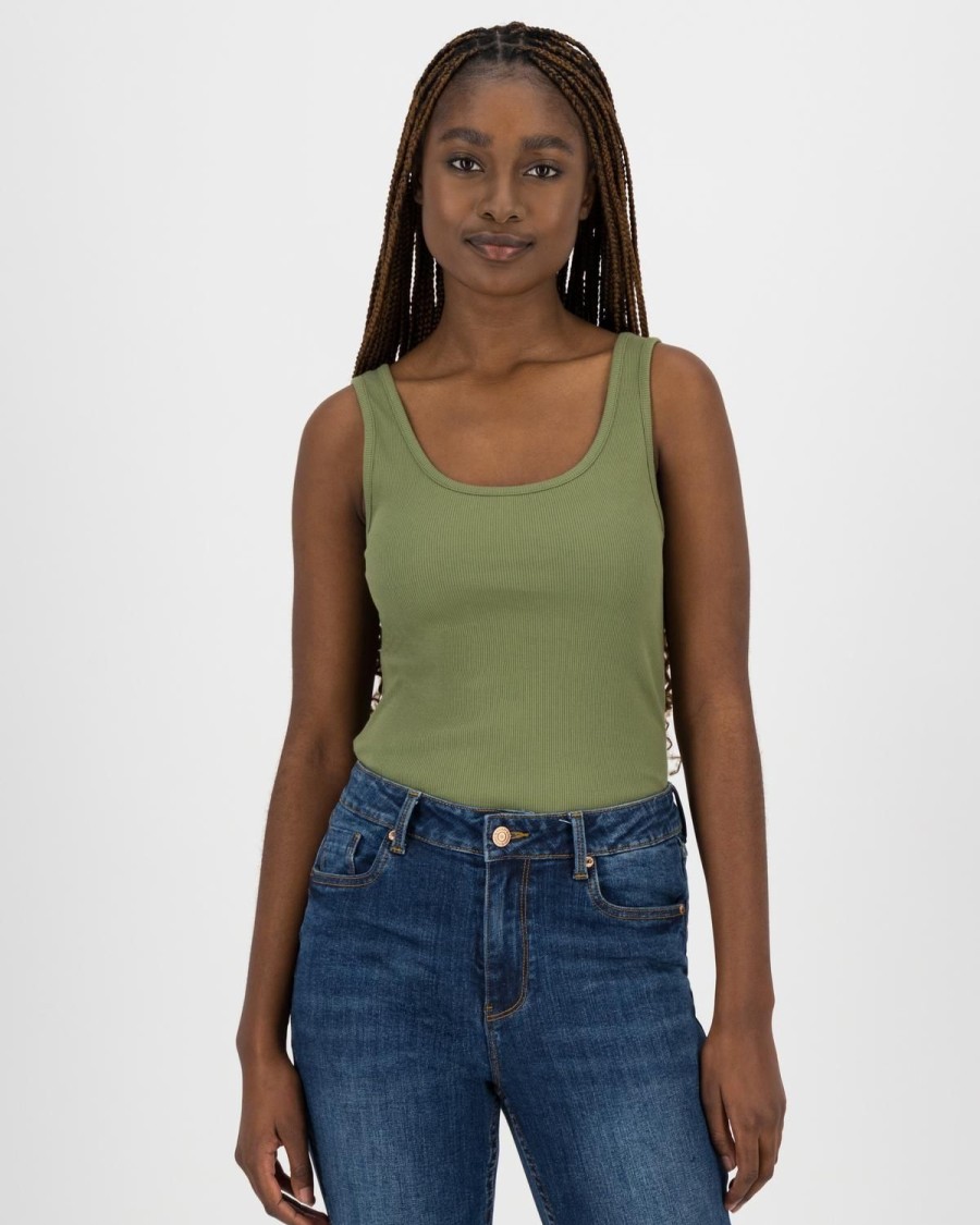 Old Khaki T-Shirts & Camis | Women'S Robyn Cami Olive