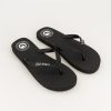 Old Khaki Flip-Flops | Men'S Plain Pacifico Flip Flop Black