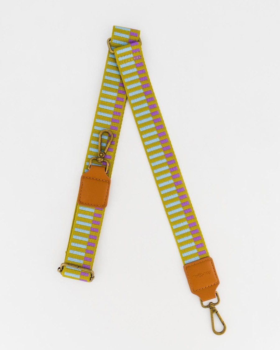 Old Khaki Bags & Purses | Women'S Ladder Print Bag Strap Chartreuse