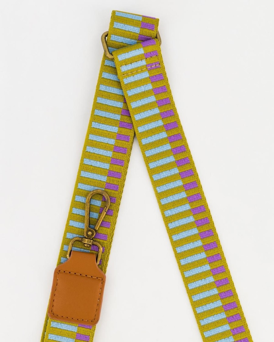 Old Khaki Bags & Purses | Women'S Ladder Print Bag Strap Chartreuse