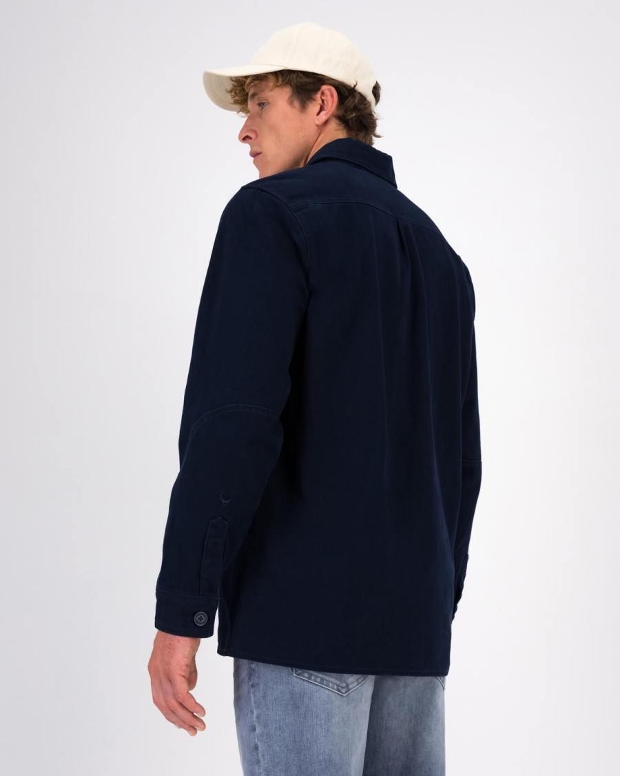 Old Khaki Jackets | Men'S Ronald Shacket Navy