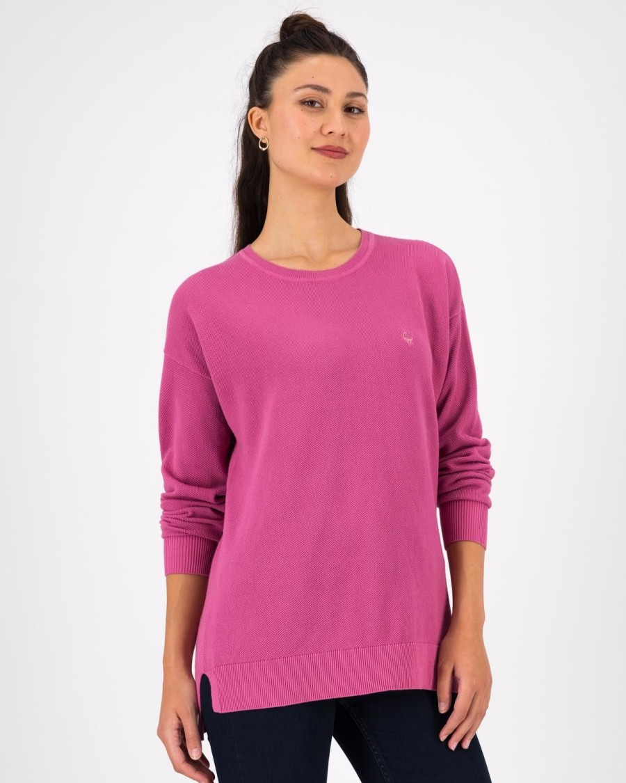 Old Khaki Knitwear & Sweats | Women'S Lyanna Pullover Dusty Pink