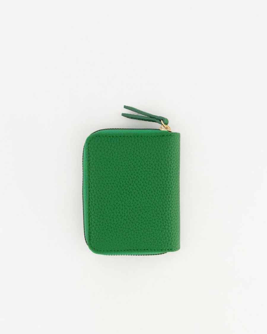 Old Khaki Bags & Purses | Women'S Sebi Zip-Around Wallet Green