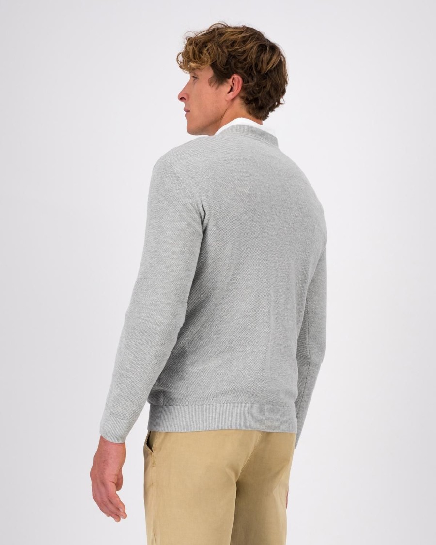 Old Khaki Knitwear | Men'S Holmes Knit Light Grey