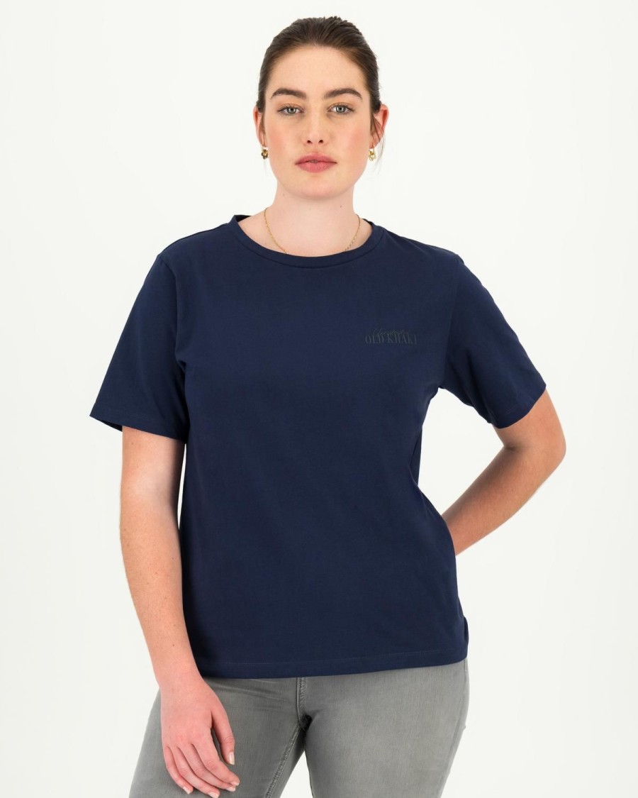Old Khaki T-Shirts & Camis | Women'S Missy Boxy T-Shirt Navy