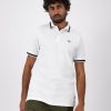 Old Khaki Golfers | Men'S Barclay Tipped Golfer White