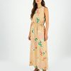 Old Khaki Dresses & Jumpsuits | Women'S Evie Cut-Out Dress Stone