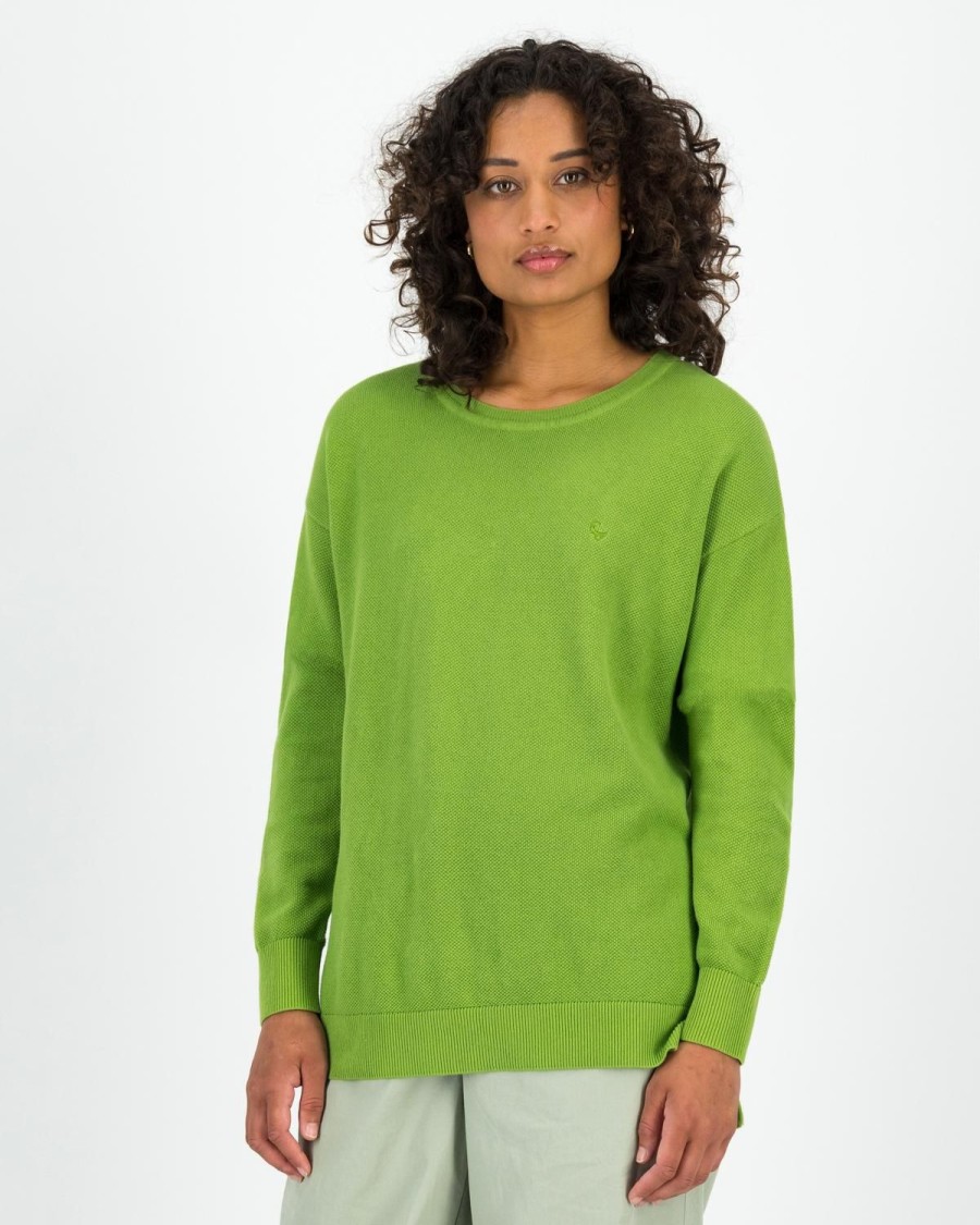 Old Khaki Knitwear & Sweats | Women'S Lyanna Pullover Light Green