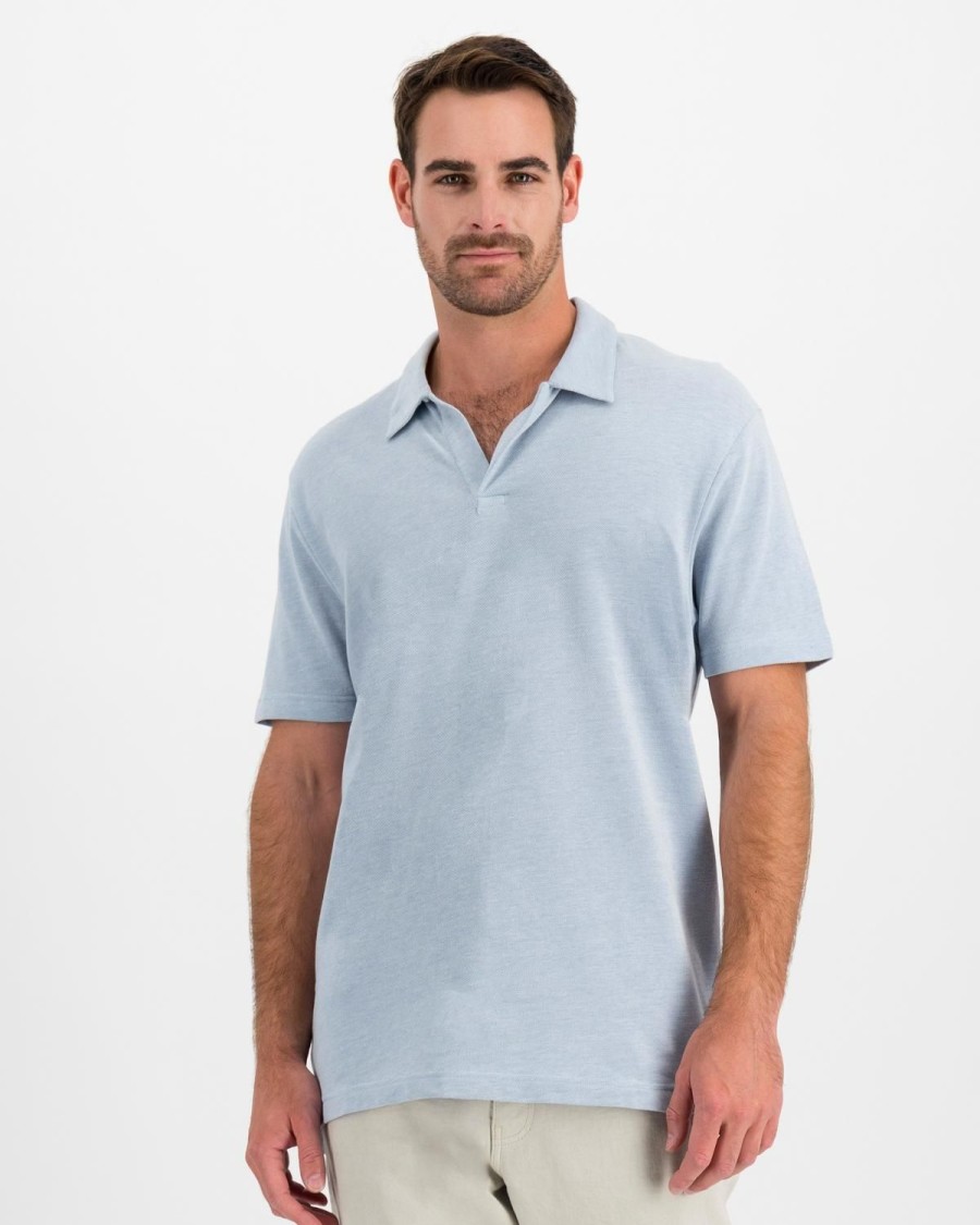 Old Khaki Golfers | Men'S Cliff Relaxed Fit Golfer Light Blue