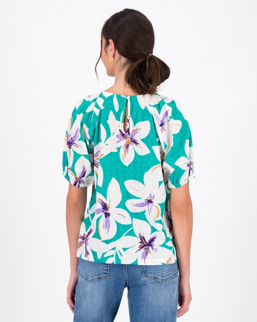 Old Khaki Shirts & Blouses | Women'S Hannah Popover Blouse Assorted