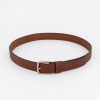 Old Khaki Belts | Women'S Kodiak Leather Belt Brown