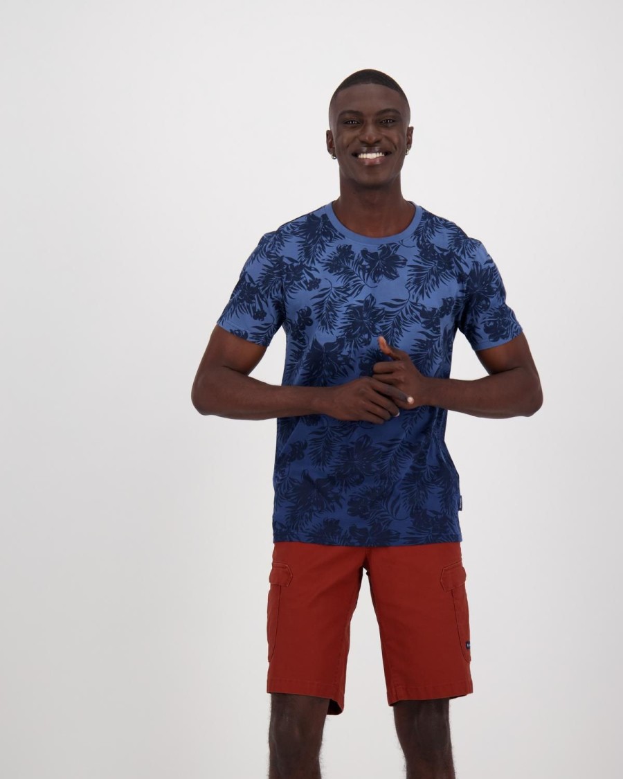Old Khaki T-Shirts | Men'S Stanley Standard Fit T-Shirt Blue